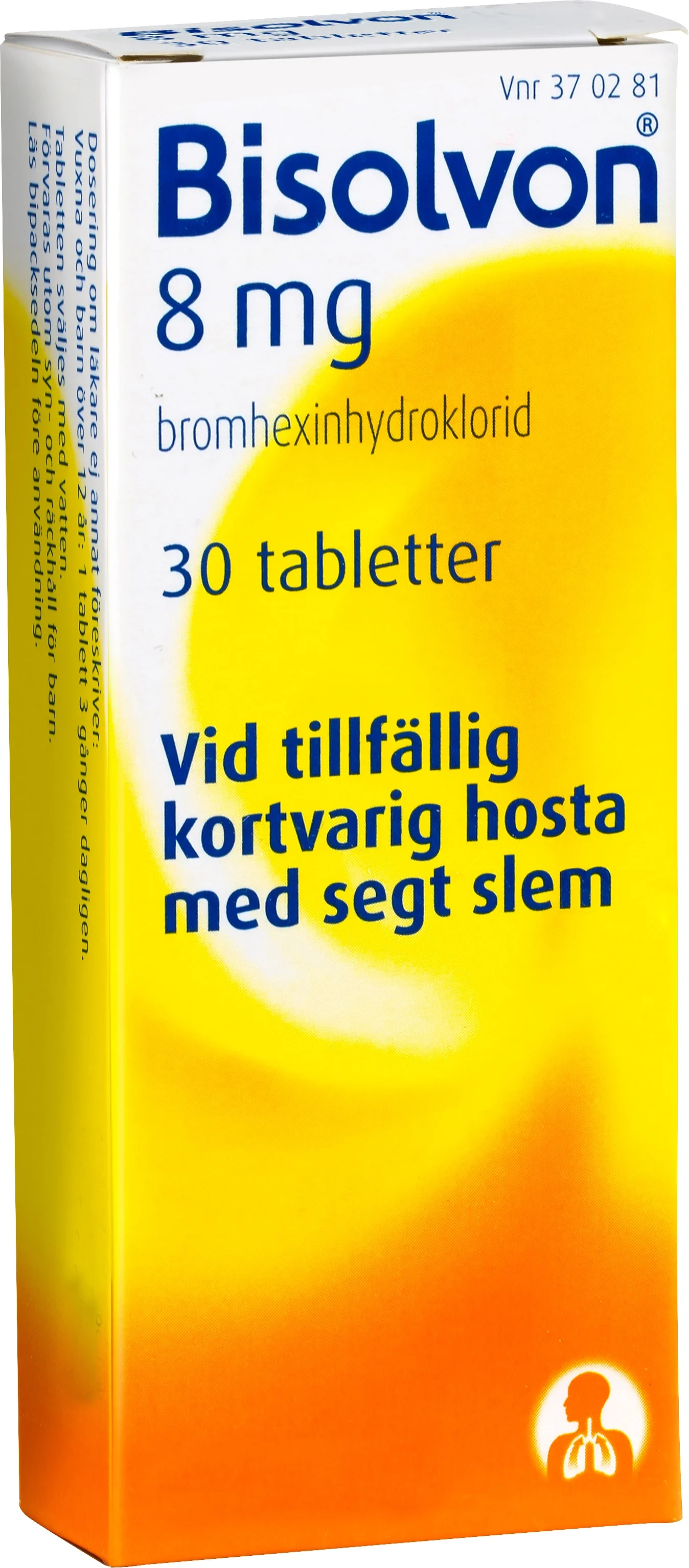 Bisolvon tablett 8 mg 30 st - Slemhosta