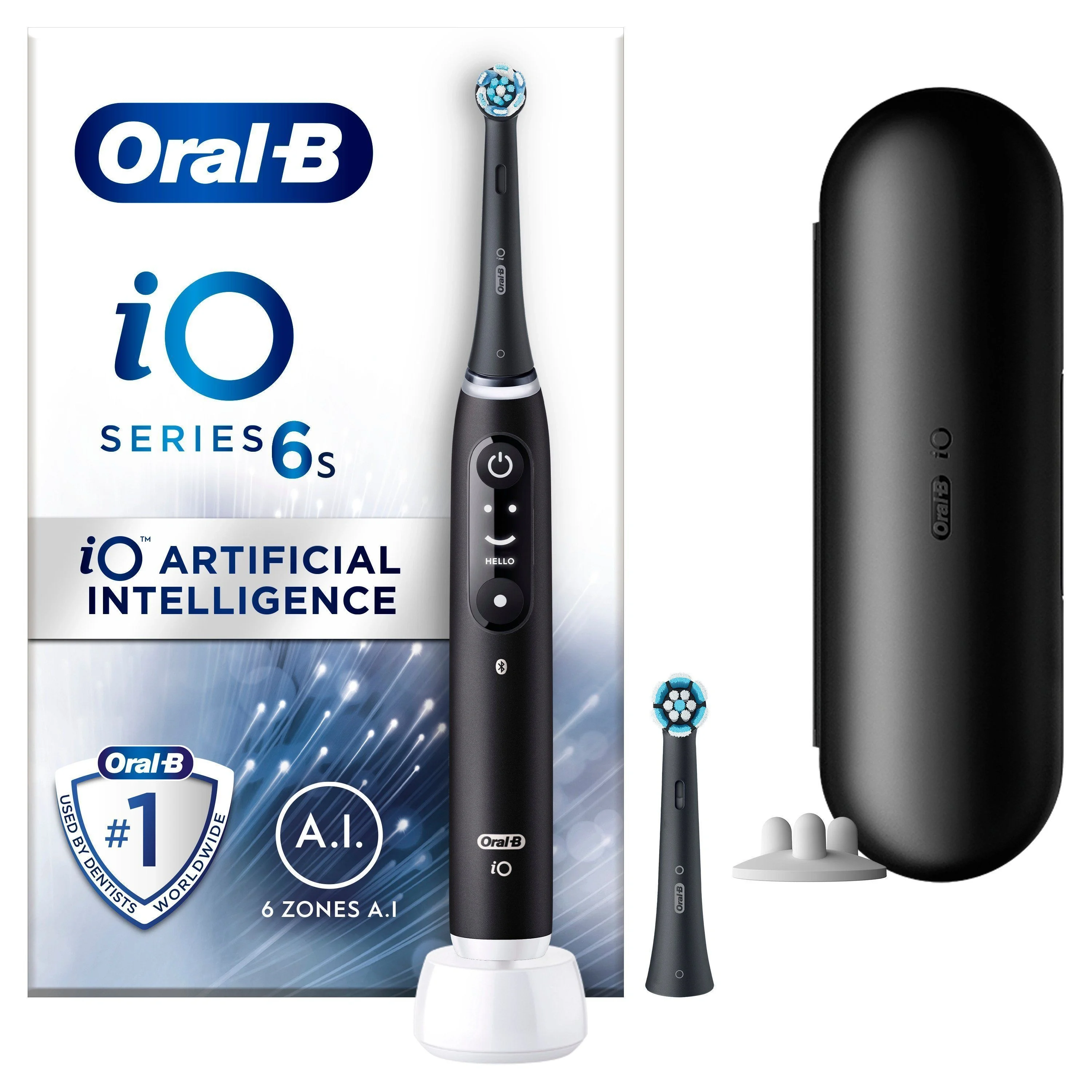 Oral-B Eltandborste iO6 Black Lava - Eltandborstar
