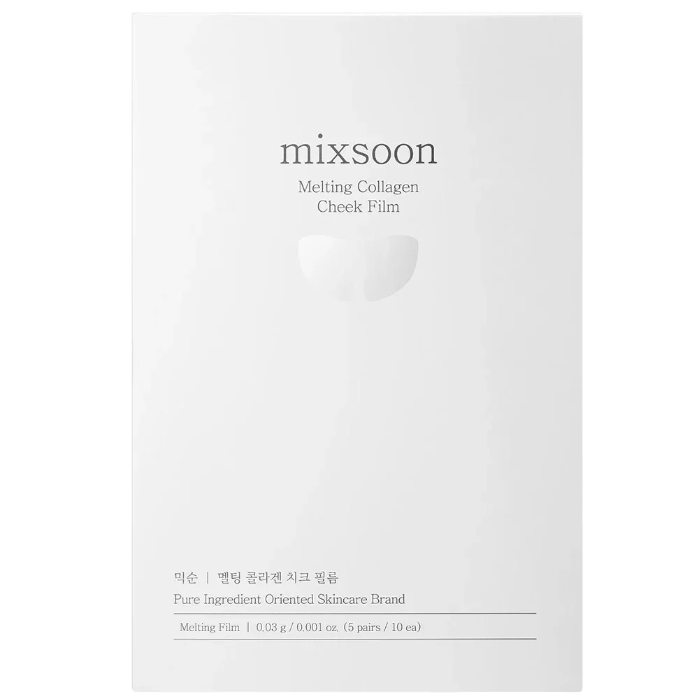 Mixsoon Melting Collagen Cheek Film 10 st - Ansiktsmask