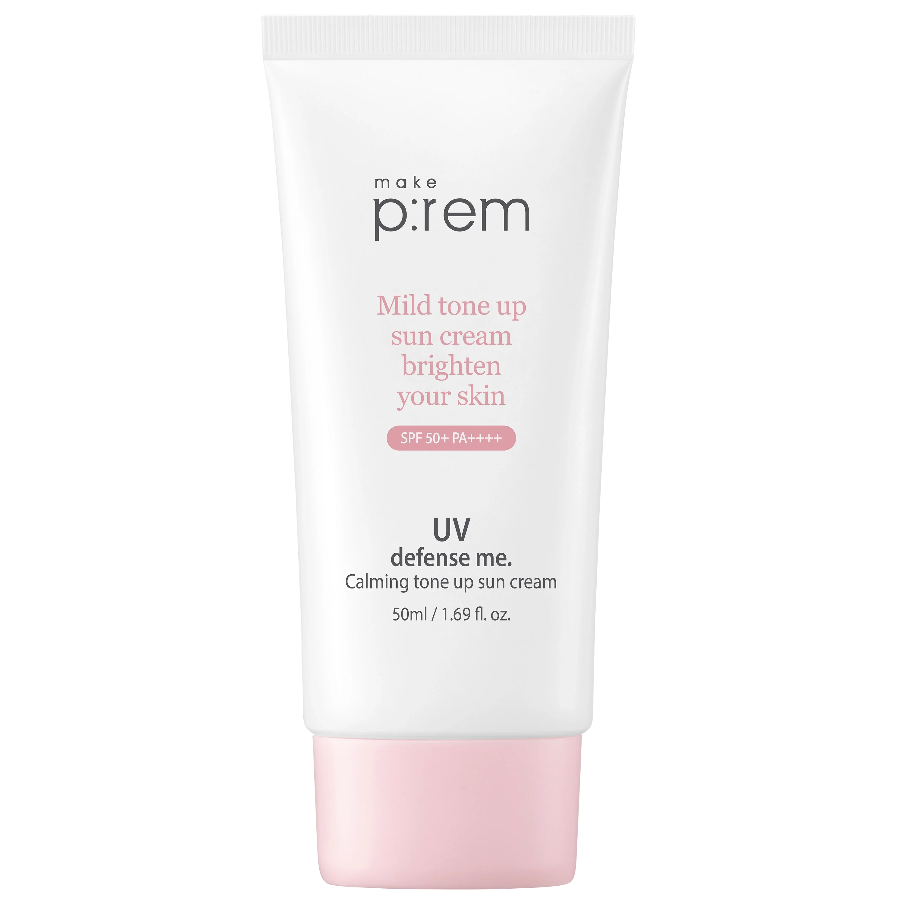 Make P:rem UV Defense Me Calming Tone Up Sun Cream SPF50+ 50 ml - Solskydd ansikte
