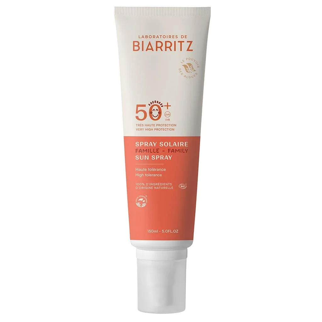 Laboratoires de Biarritz Alga Maris Sunscreen Spray SPF50+ Family Size 150 ml - Solskydd ansikte