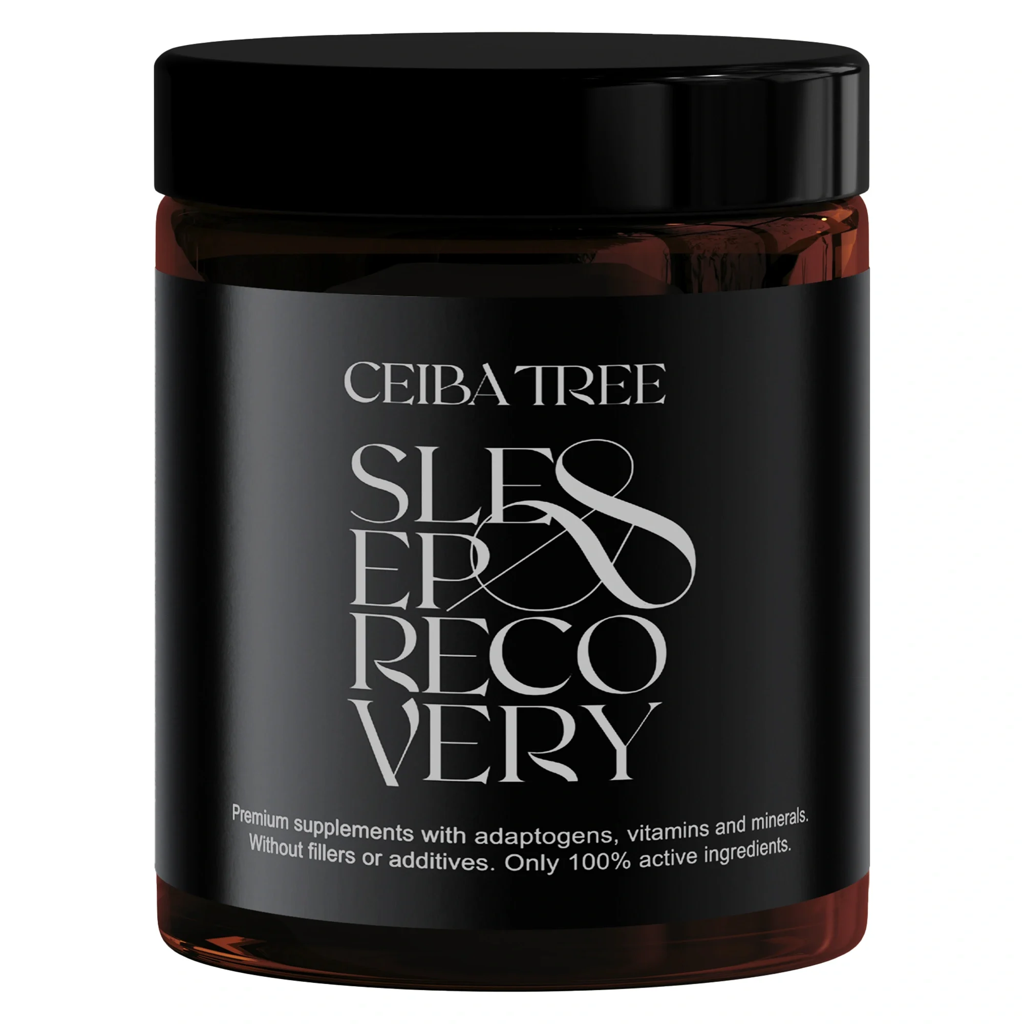 Ceiba Tree Sleep & Recovery Glasburk 60 kapslar - Kosttillskott sömn