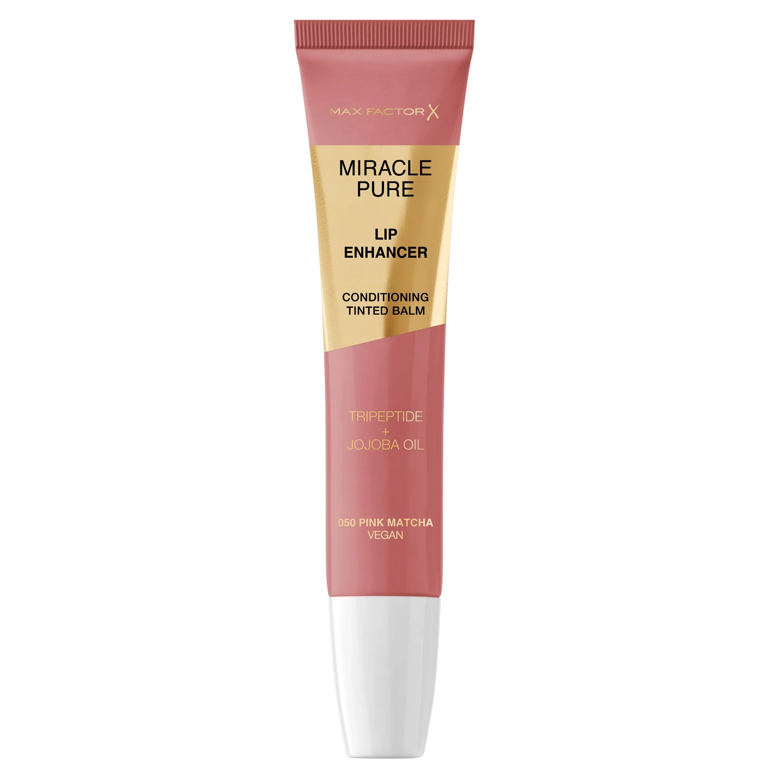 Max Factor Miracle Pure Lip Enhancer 12 ml 050 Pink Mathca - Läppglans