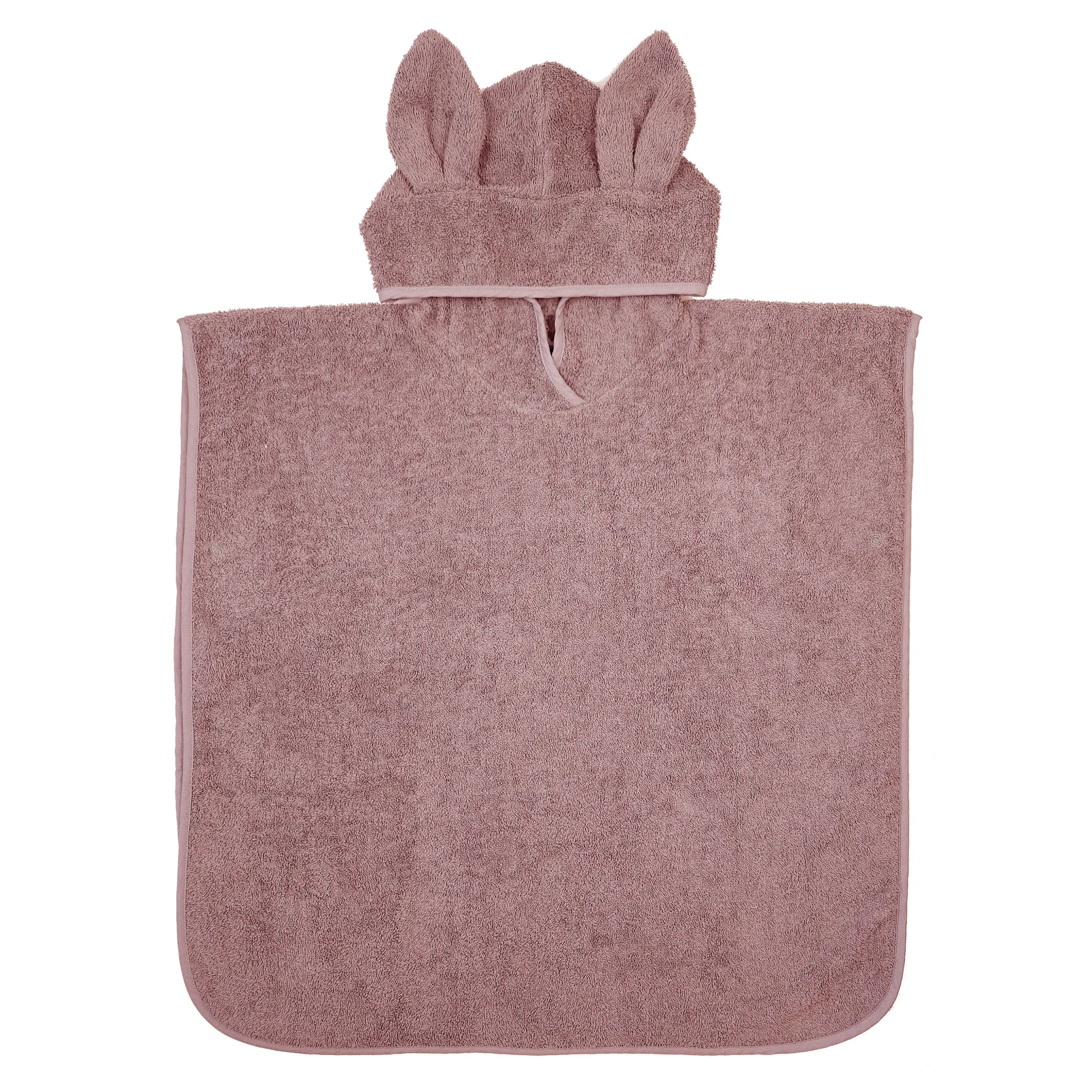 Summerville Organic Badponcho Pale Mauve - Badlakan & Handdukar för barn & bebis