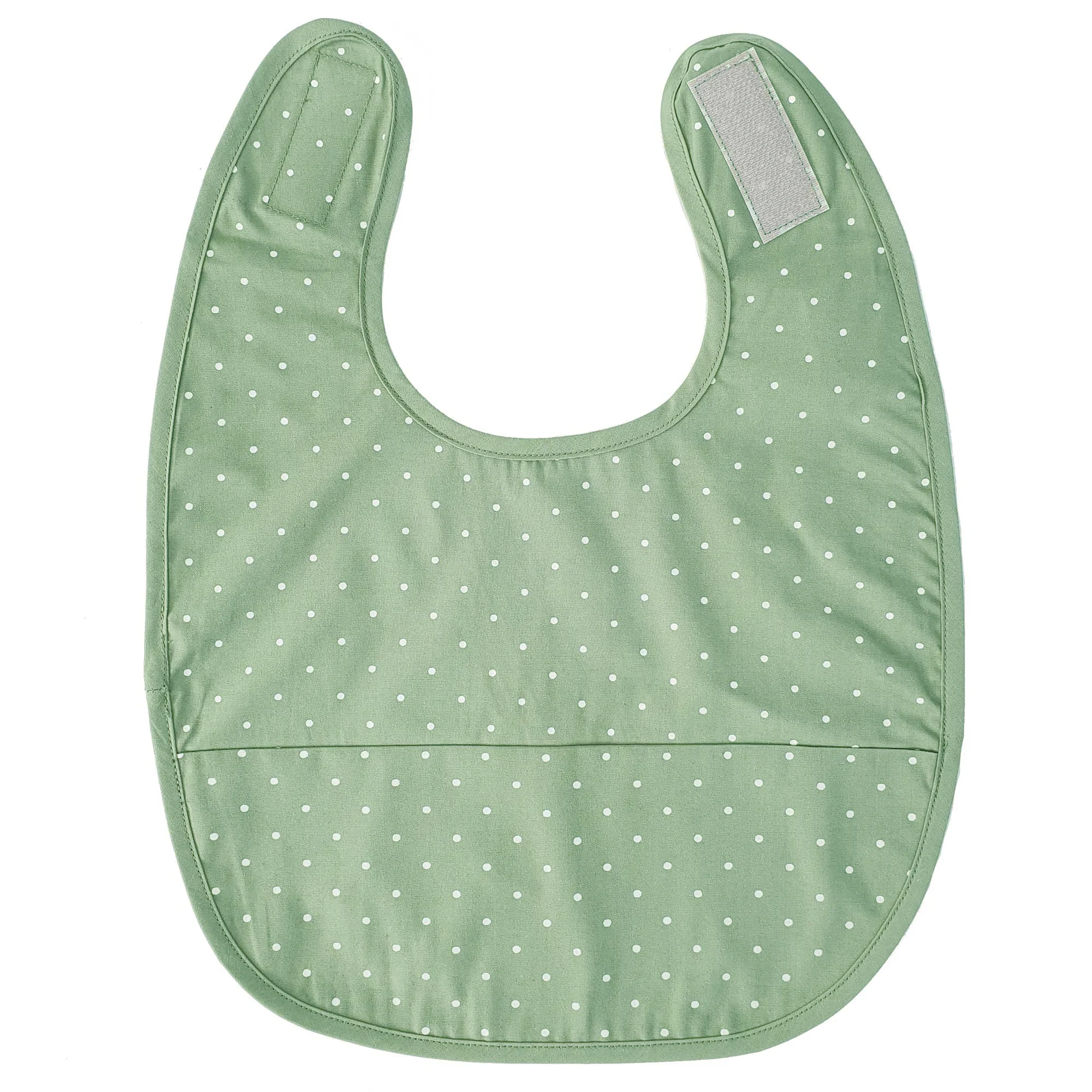 Summerville Organic Haklapp Dotty Cameo Green - Haklappar