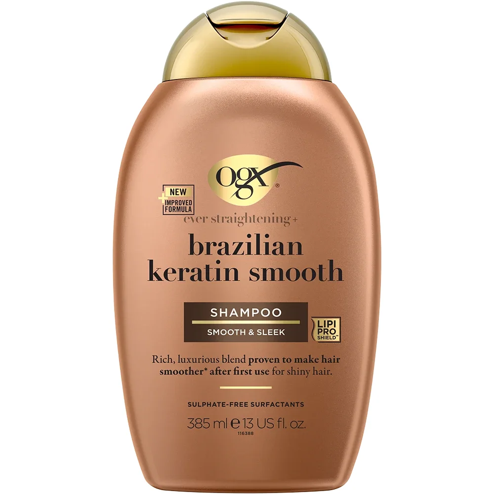OGX Brazilian Keratin Shampoo 385 ml - Schampo för torrt hår
