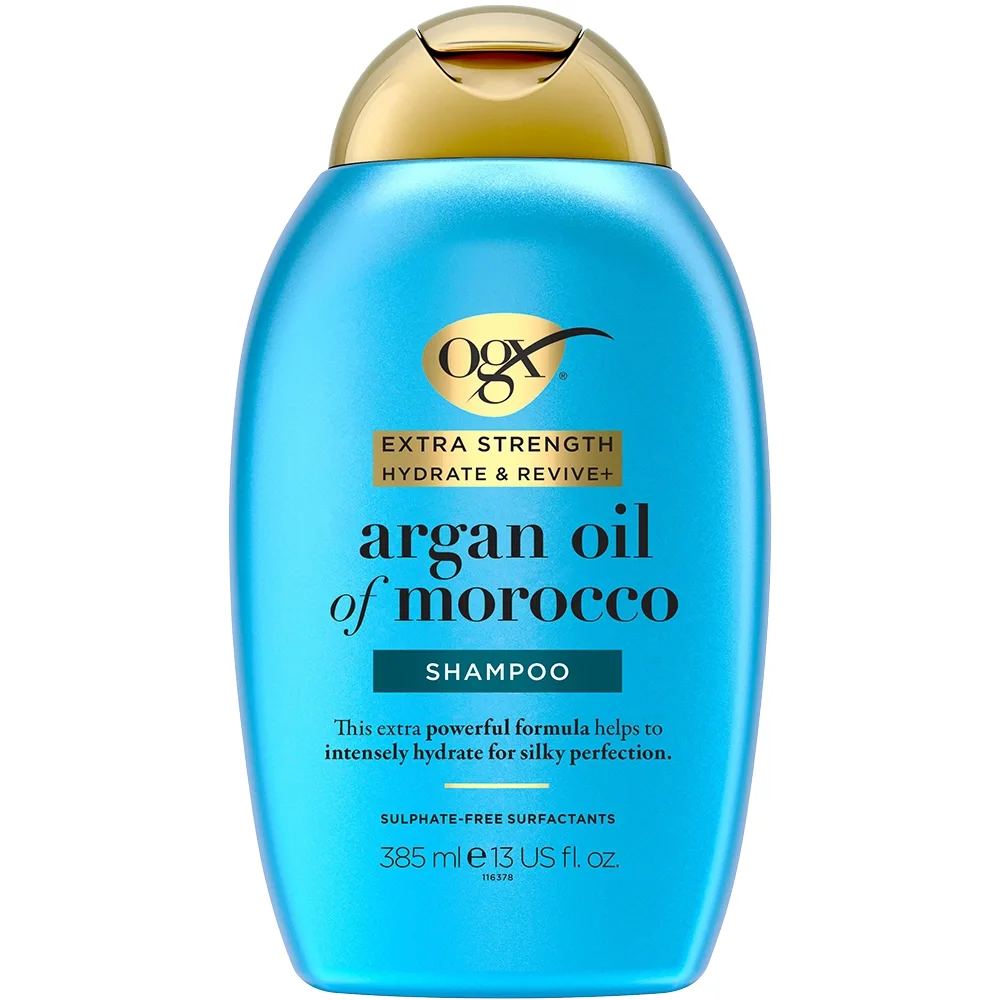OGX Argan Extra Strength Shampoo 385 ml - Schampo för torrt hår