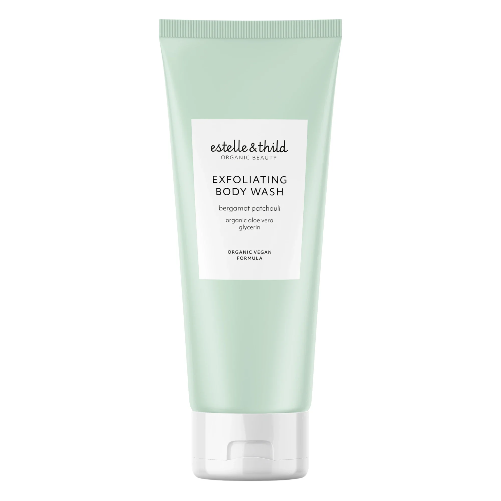 Estelle & Thild Bergamot Patchouli Exfoliating Body Wash 200 ml - Duschkräm & duschtvål
