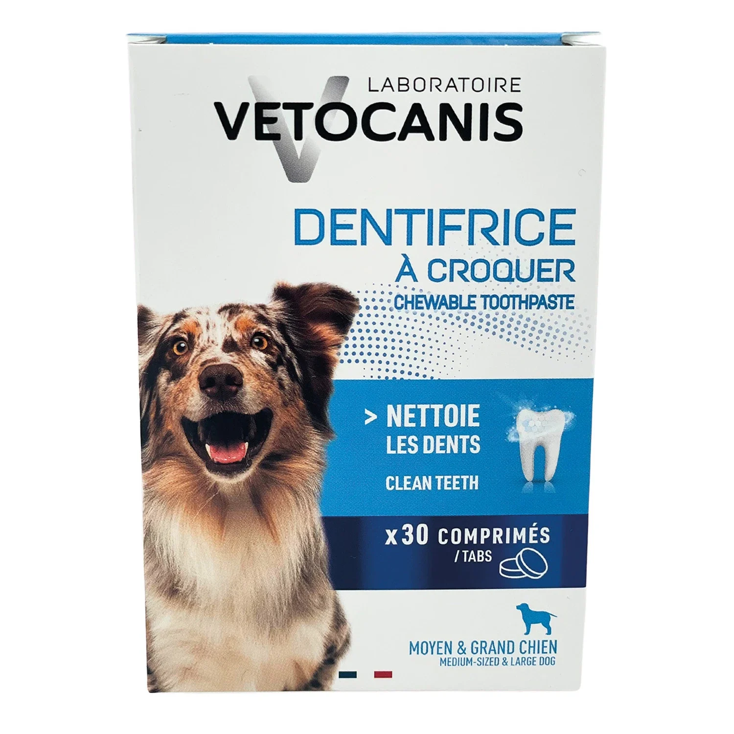 Vetocanis Tandtabletter för hund, 30 st - Hundtandkräm