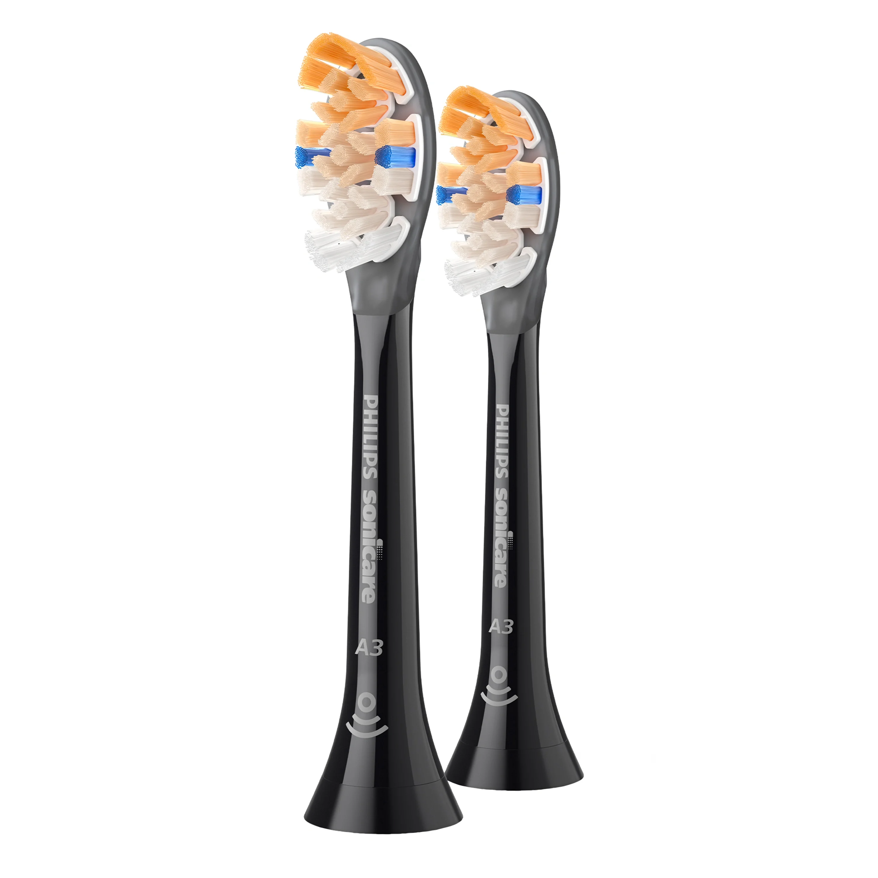 Philips Sonicare Borsthuvuden Premium All-in-One 2-pack Black - Tandborsthuvuden