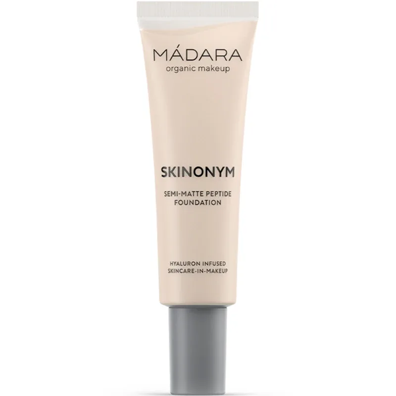 Mádara Skinonym Semi-Matte Peptide Foundation 30 ml 10 Porcelain - Flytande foundation