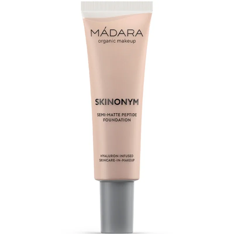 Mádara Skinonym Semi-Matte Peptide Foundation 30 ml 30 Rose Ivory - Flytande foundation