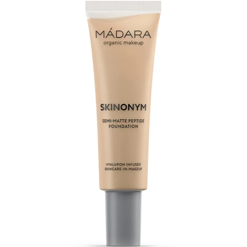 Mádara Skinonym Semi-Matte Peptide Foundation 30 ml 35 True Beige - Flytande foundation