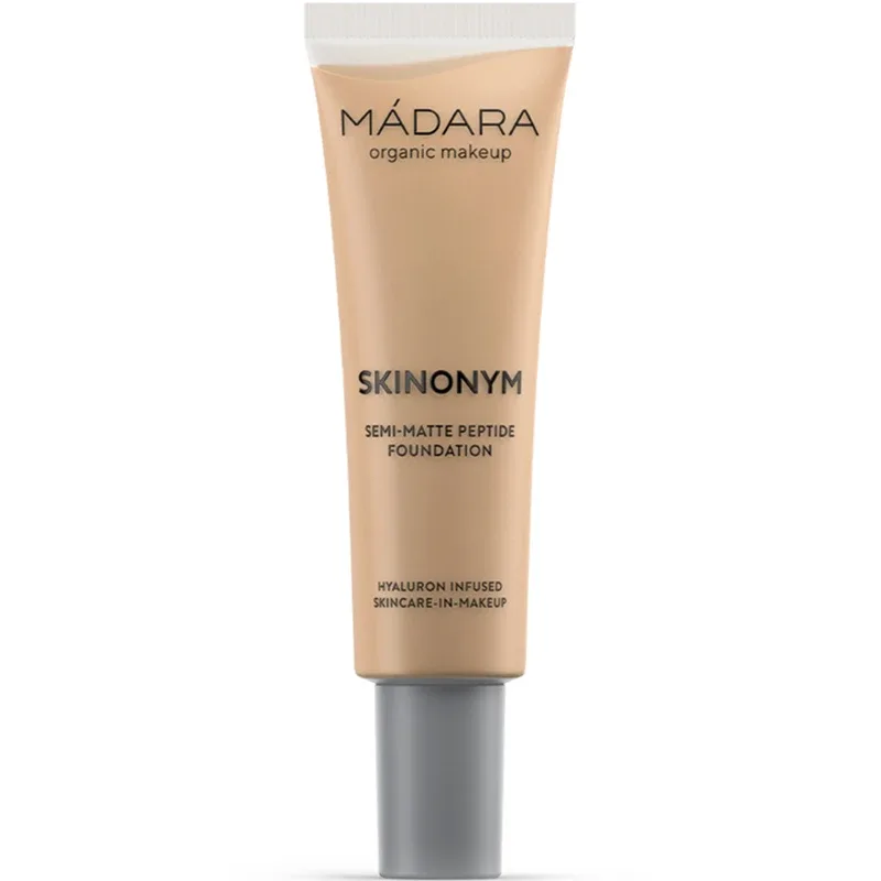 Mádara Skinonym Semi-Matte Peptide Foundation 30 ml 40 Sand - Flytande foundation