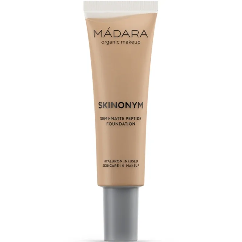 Mádara Skinonym Semi-Matte Peptide Foundation 30 ml 55 Clay - Flytande foundation