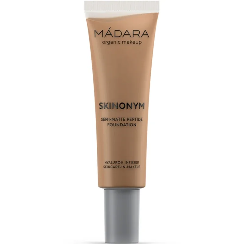 Mádara Skinonym Semi-Matte Peptide Foundation 30 ml 70 Caramel - Flytande foundation