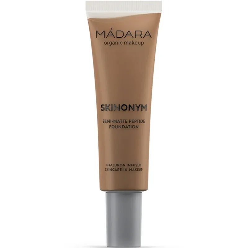 Mádara Skinonym Semi-Matte Peptide Foundation 30 ml 80 Fudge - Flytande foundation