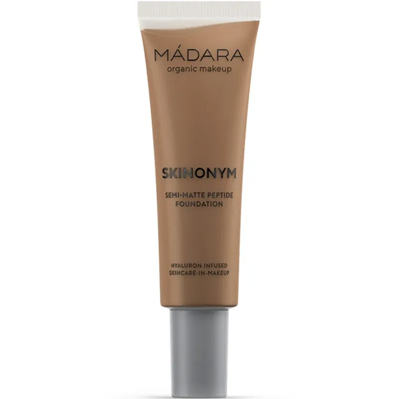 Mádara Skinonym Semi-Matte Peptide Foundation 30 ml 85 Umber - Flytande foundation