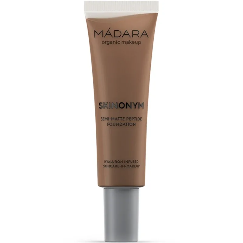Mádara Skinonym Semi-Matte Peptide Foundation 30 ml 90 Chestnut - Flytande foundation