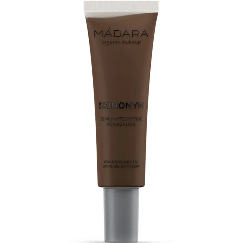 Mádara Skinonym Semi-Matte Peptide Foundation 30 ml 100 Mocha - Flytande foundation