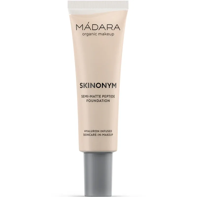Mádara Skinonym Semi-Matte Peptide Foundation 30 ml 15 Stone - Flytande foundation