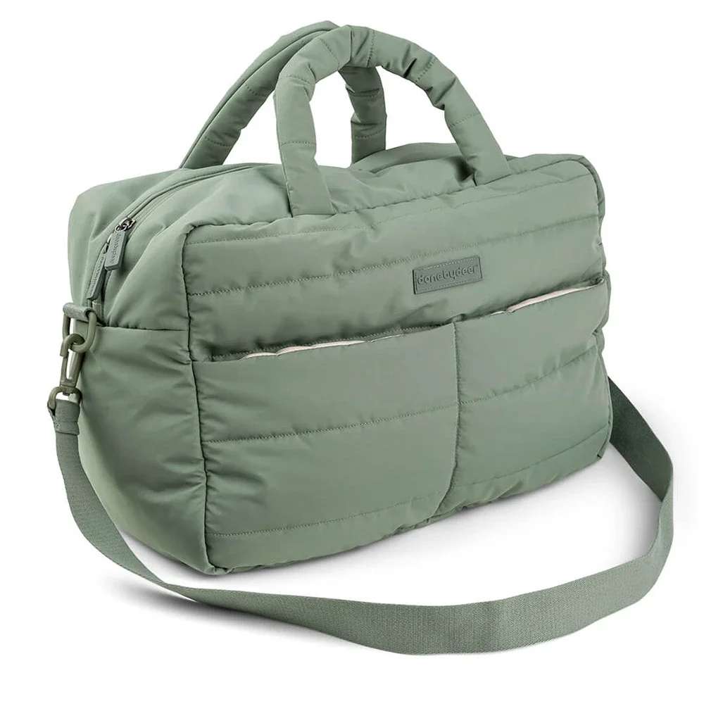 Done by Deer Quilted Changing Bag Green - Skötväskor & förvaring