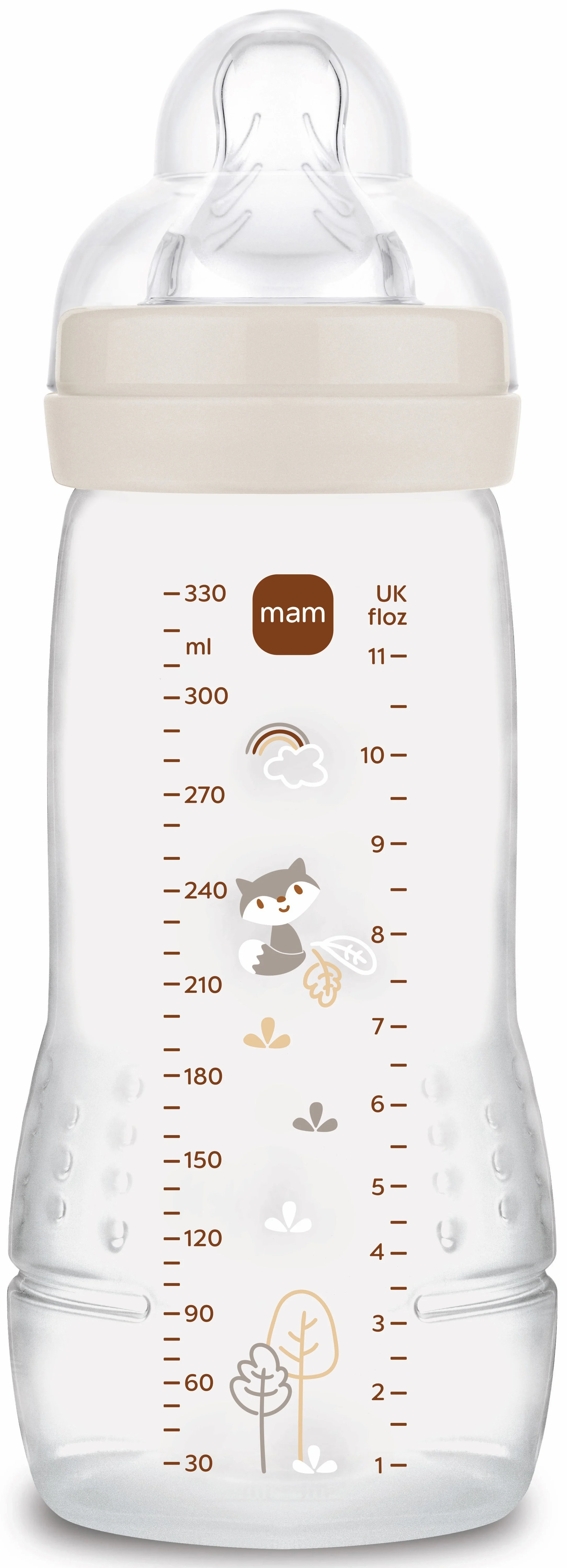 MAM Easy Active Baby Bottle 330 ml Neutral - Nappflaskor & vällingflaskor