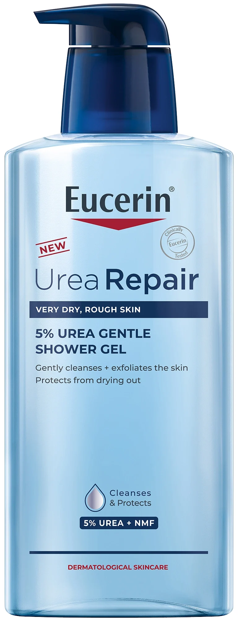 Eucerin UreaRepair 5% Urea Gentle Shower Gel 400 ml - Duschkräm & duschtvål