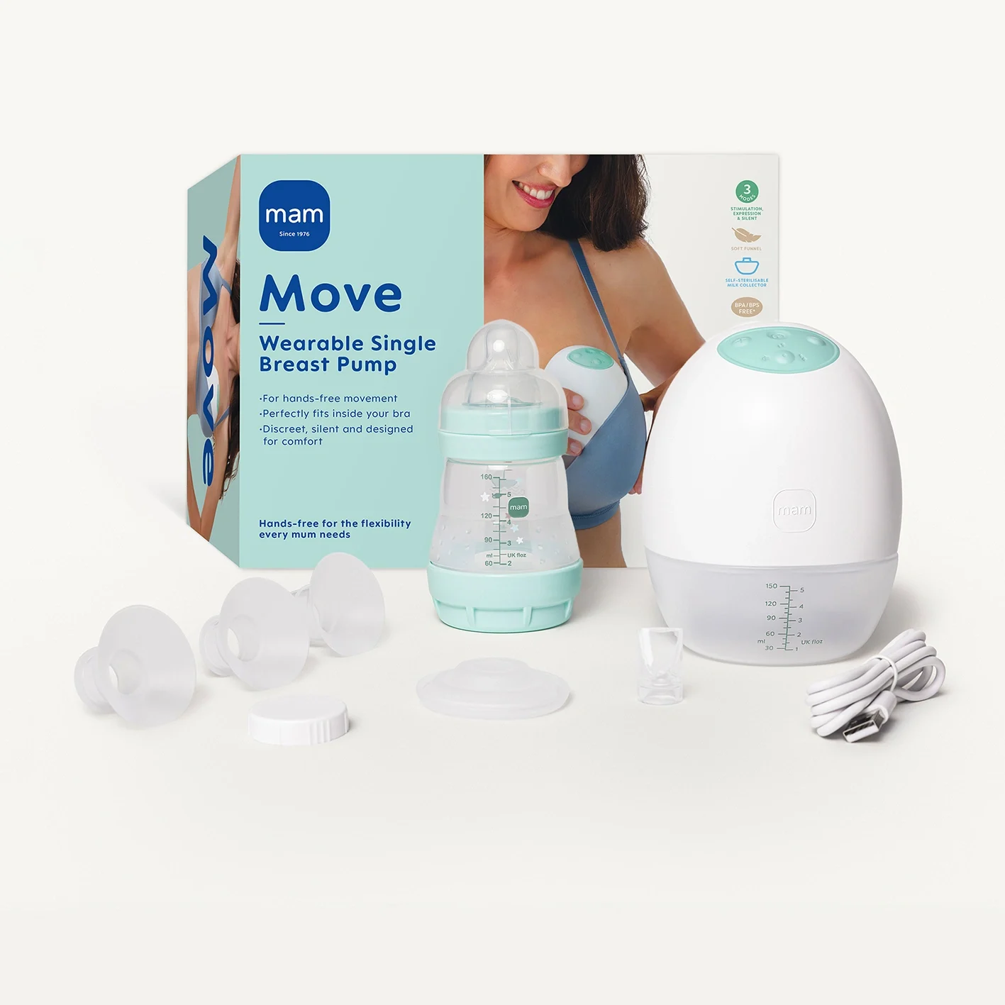 MAM Move Wearable Breast Pump - Bröstpumpar