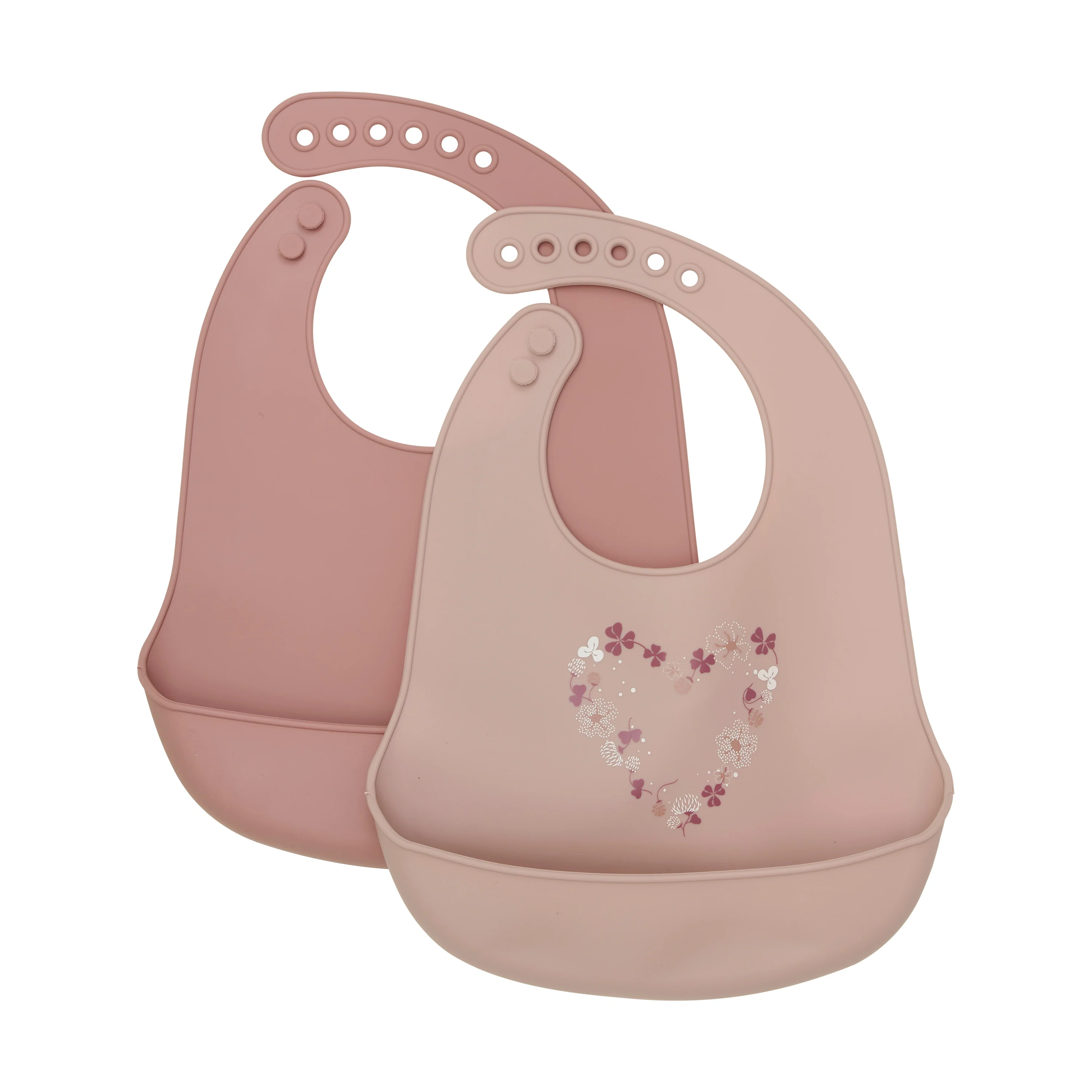 CELAVI Silicon Bib Burlwood OneSize 2-pack - Haklappar
