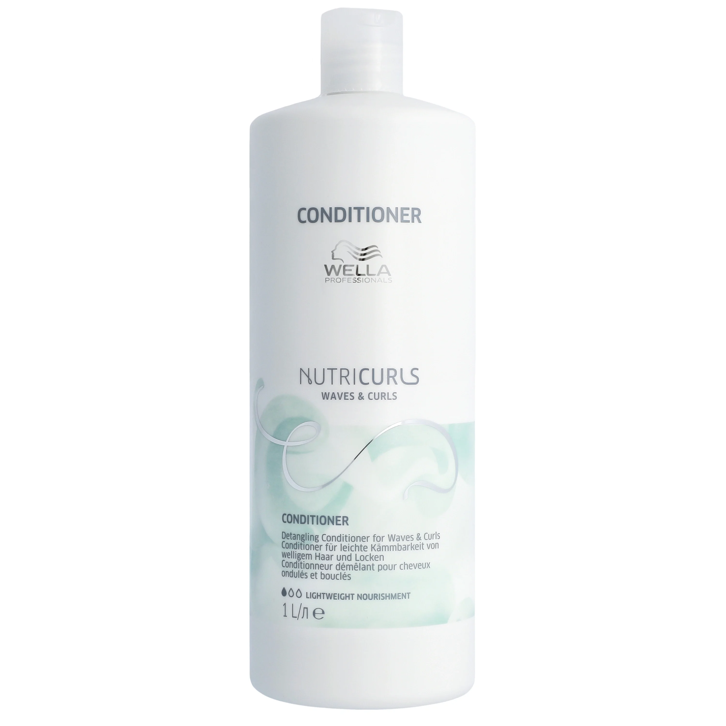 Wella Professionals Nutricurls Detangling Conditioner 1000 ml - Balsam