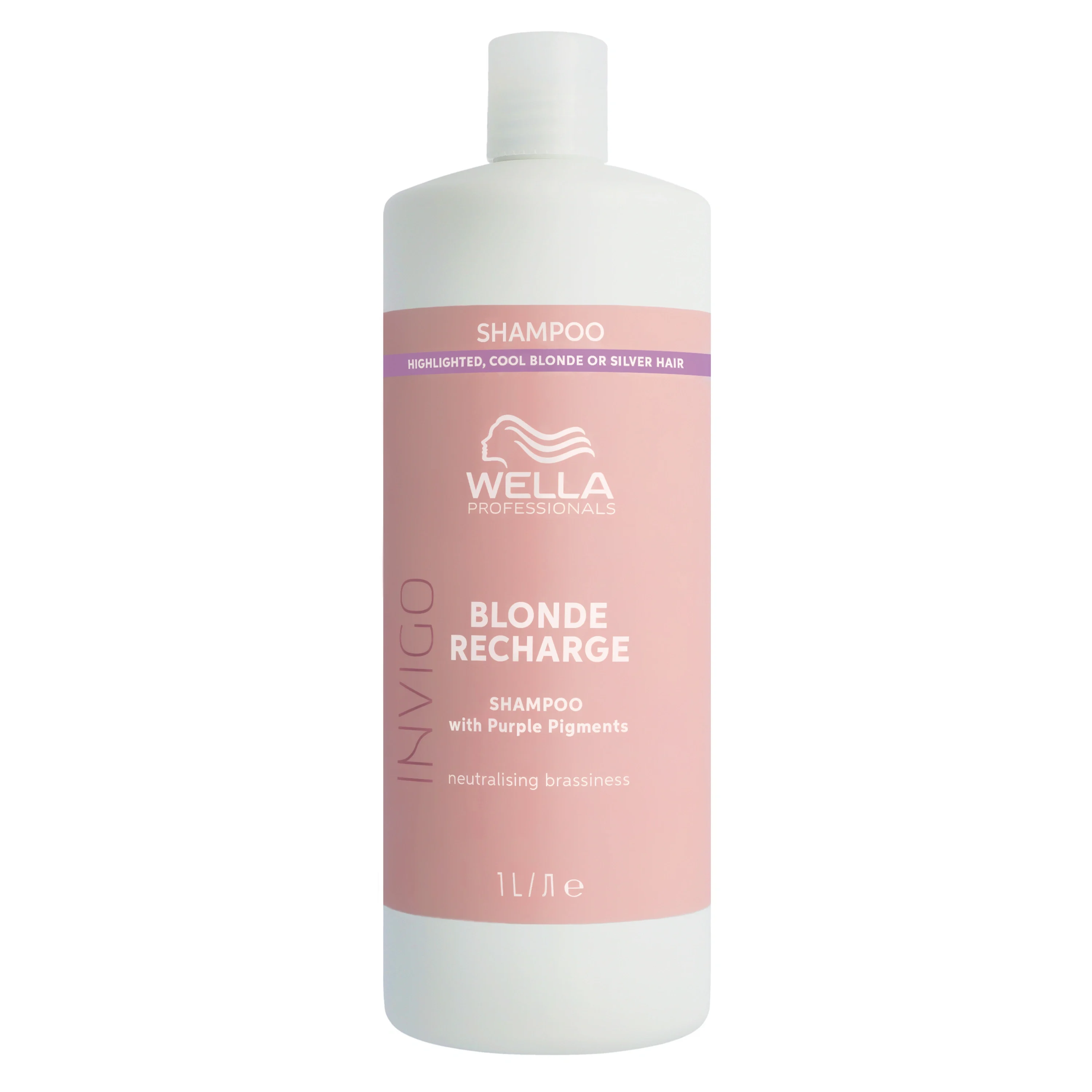 Wella Professionals Invigo Blonde Recharge Cool Blonde Shampoo 1000 ml - Schampo & balsam