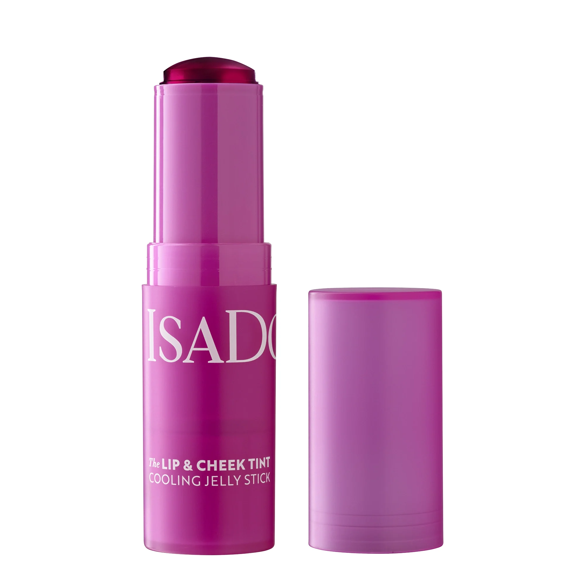 Isadora The Lip & Cheek Tint Cooling Jelly Stick 12 Berry Pink - Rouge