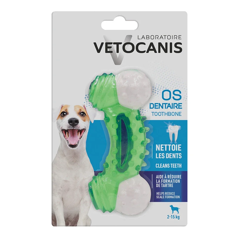Vetocanis Tuggben Hund Nylon/Gummi Mintsmak S 1st - Tuggben för hund