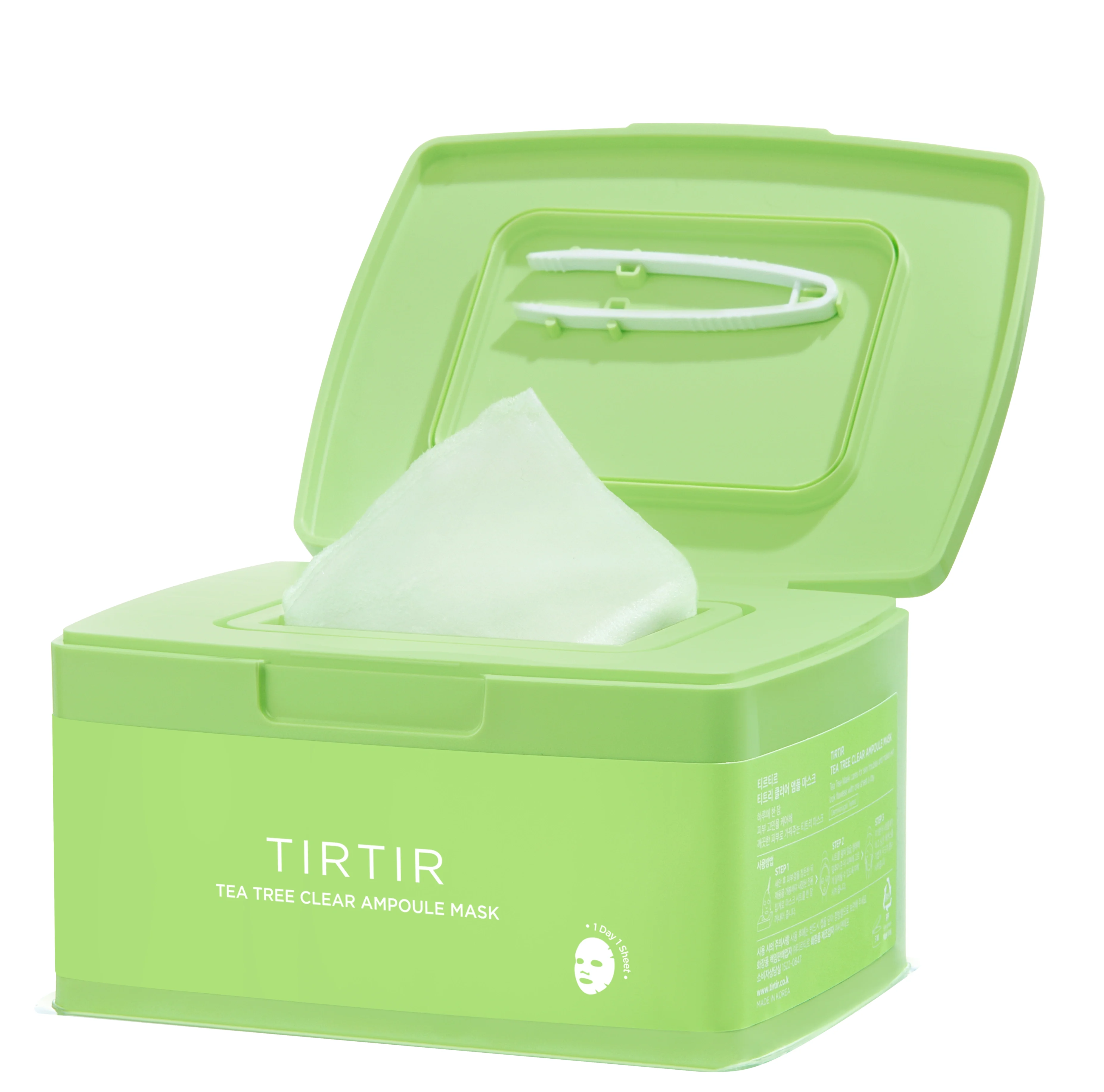 Tirtir Tea Tree Clear Ampoule Mask 30 st - Sheet mask
