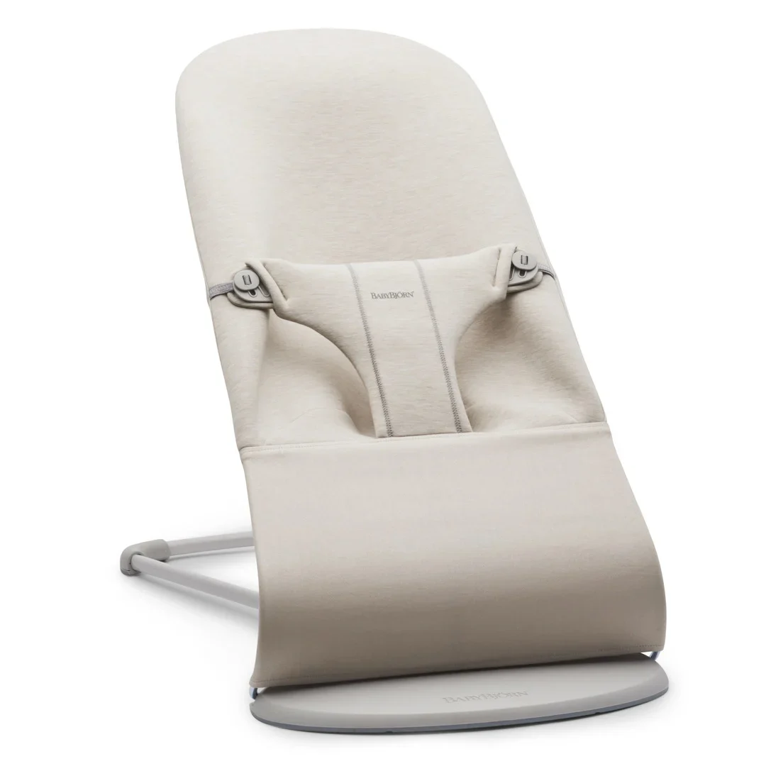 BabyBjörn Babysitter Bliss 3D Jersey Ljusbeige - Barnrum & sova