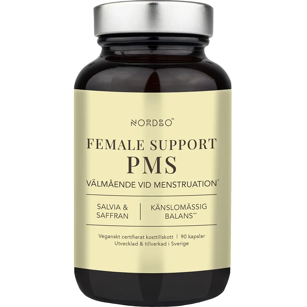 Nordbo Female Support PMS 90 kapslar - Kosttillskott för kvinnor