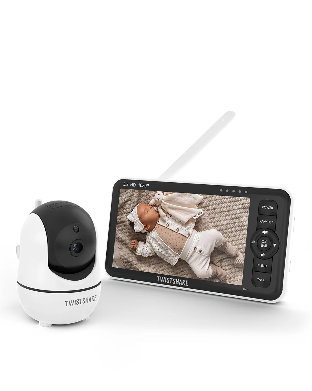 Twistshake Baby Monitor med kamera - Babyvakt