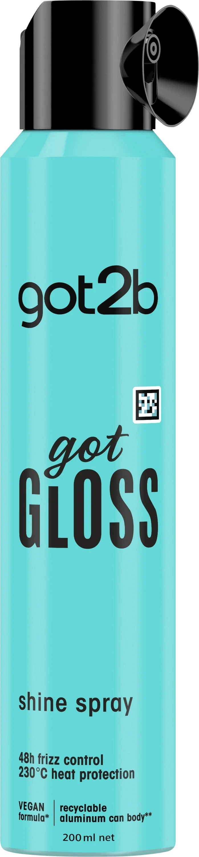 Schwarzkopf Got2b gotGloss Glass Hair Shine Spray 200 ml - Hårstyling