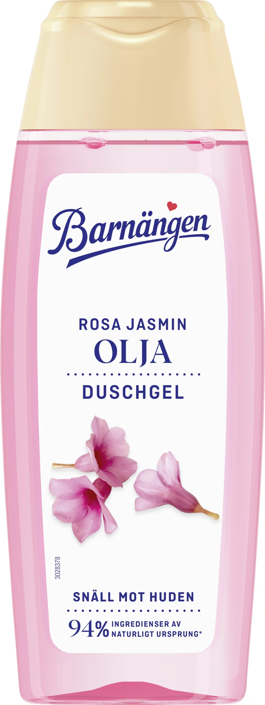 Barnängen Duschgel Olja Rosa Jasmin 250 ml - Duschkräm & duschtvål