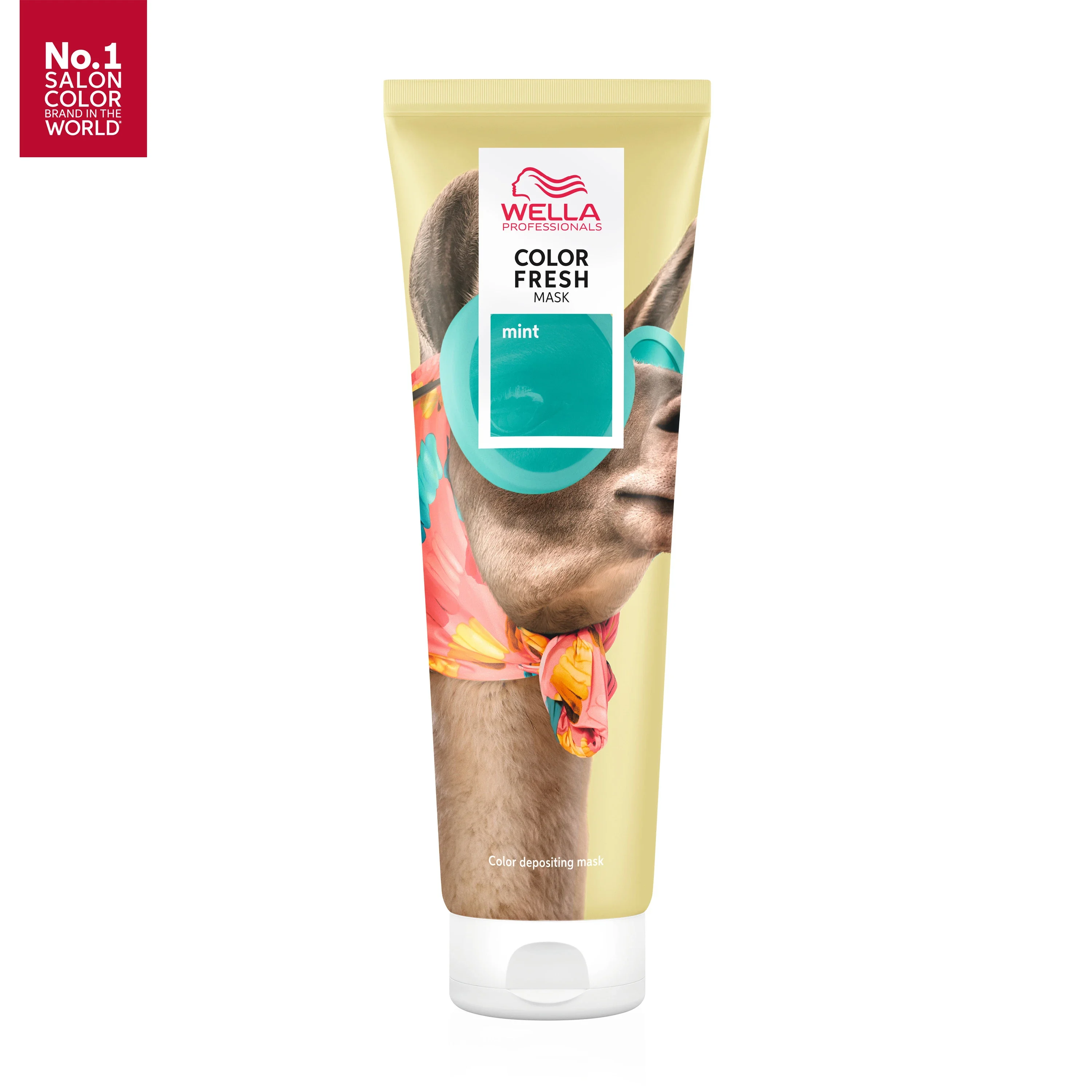 Wella Professionals Color Fresh Mask 150 ml Mint - Färgbomb