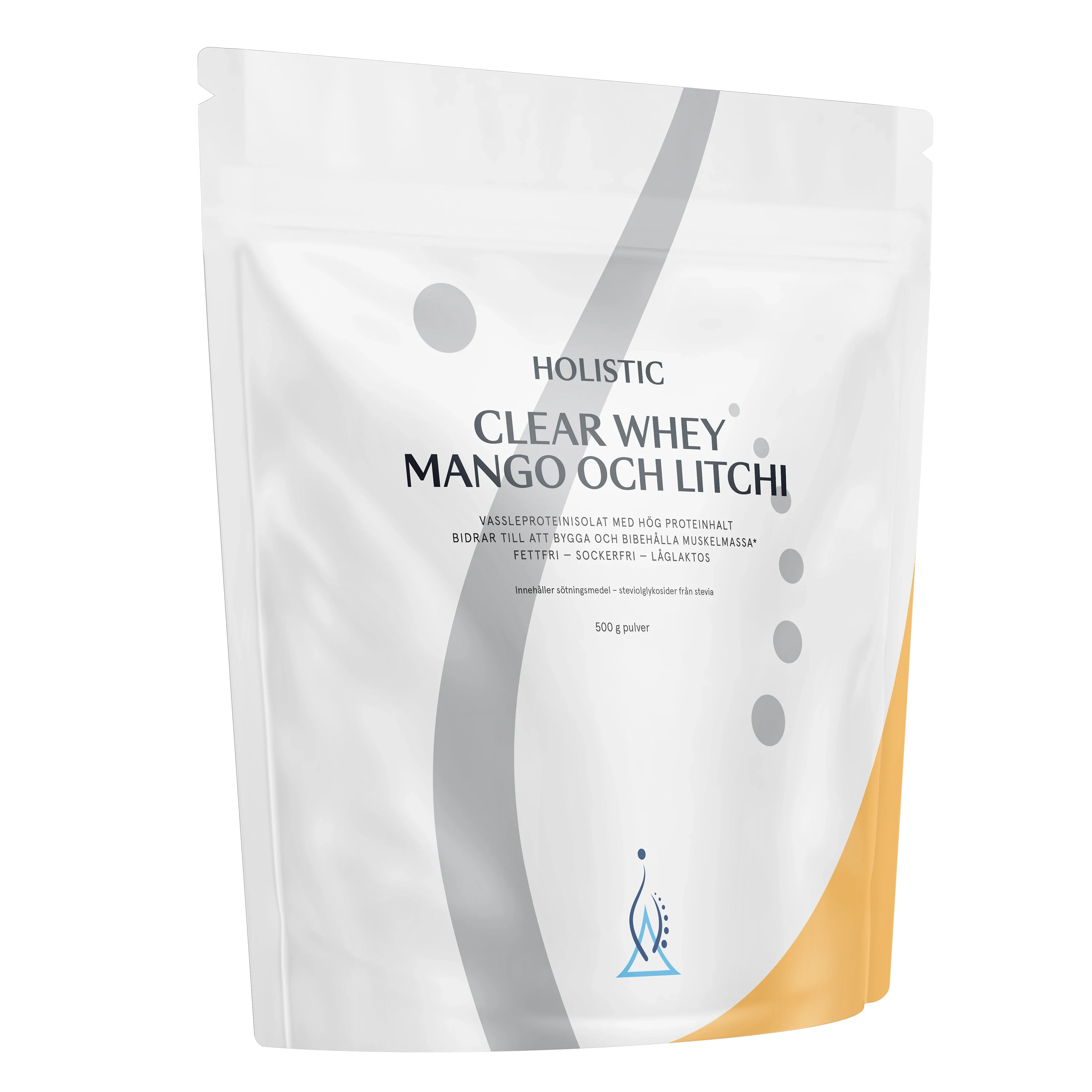 Holistic Clear Whey Vassleproteinisolat Mango och Litchi 500 g - Vassleprotein