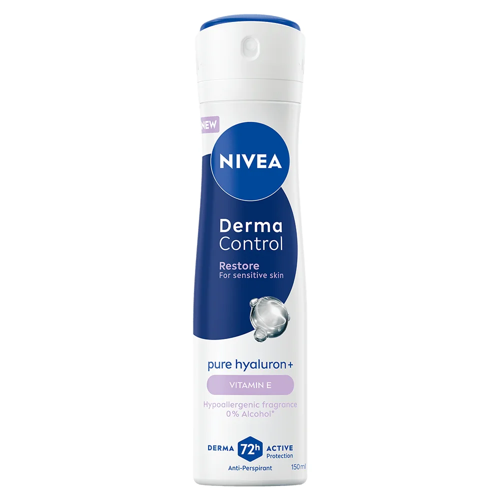 Nivea Deo Spray Derma Control Restore 150 ml - Spraydeo