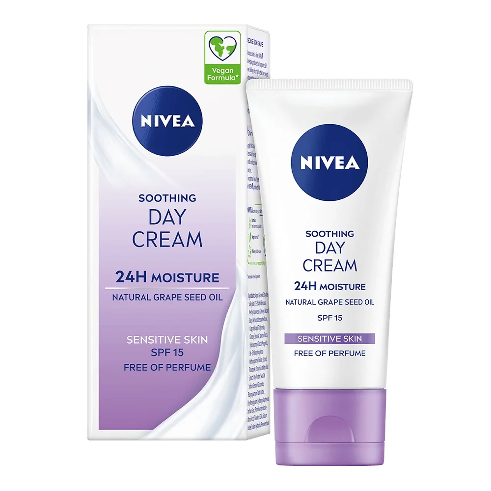 Nivea Soothing Day Cream SPF15 50 ml - Ansiktskräm - dagkräm