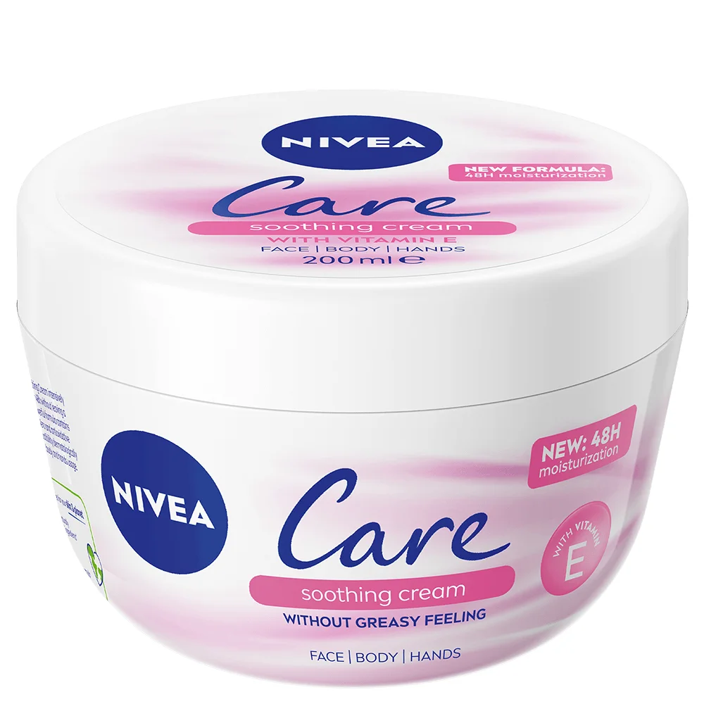 Nivea Care Soothing Cream 200 ml - Hudkräm & bodylotion