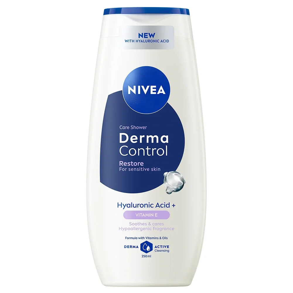 Nivea Derma Control Restore Shower 250 ml - Duschkräm & duschtvål