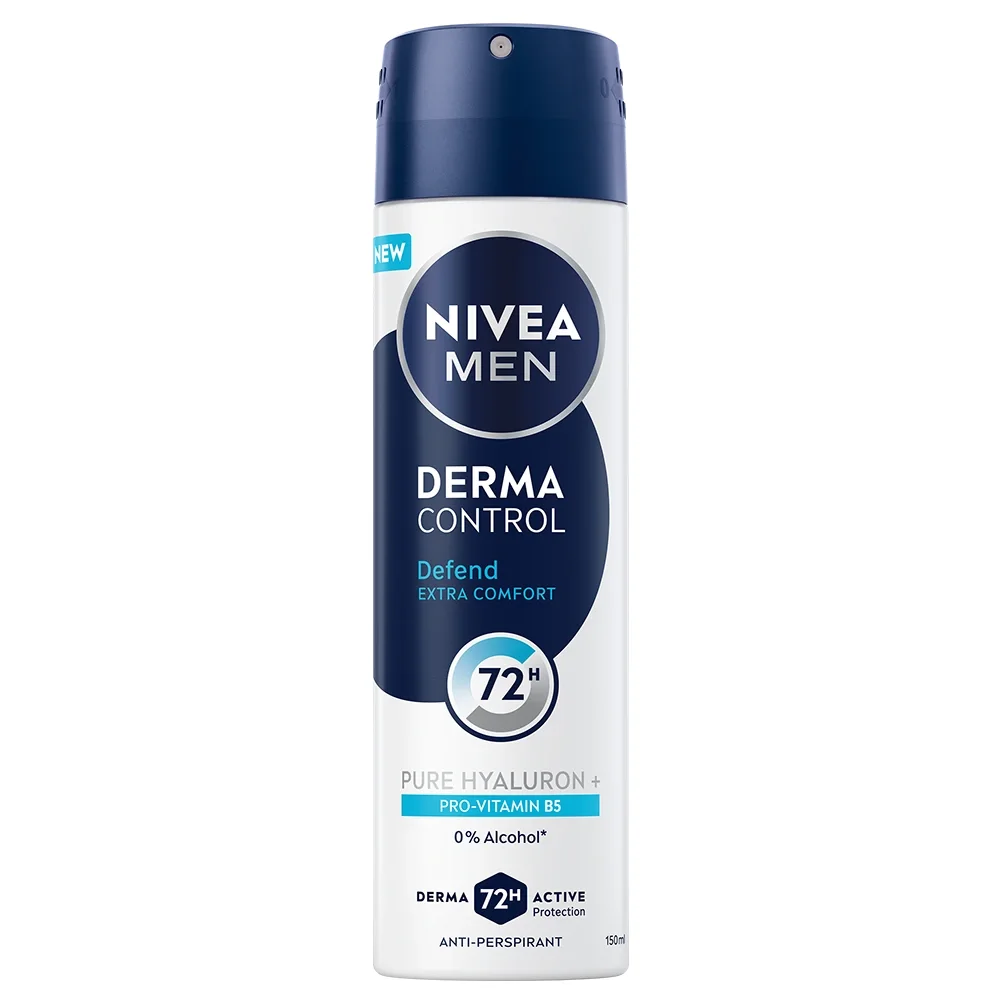 Nivea Men Deo Spray Derma Control Defend 150 ml - Deodorant & antiperspirant