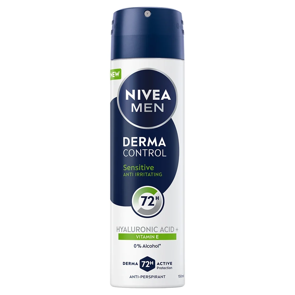 Nivea Men Deo Spray Derma Control 150 ml - Spraydeo