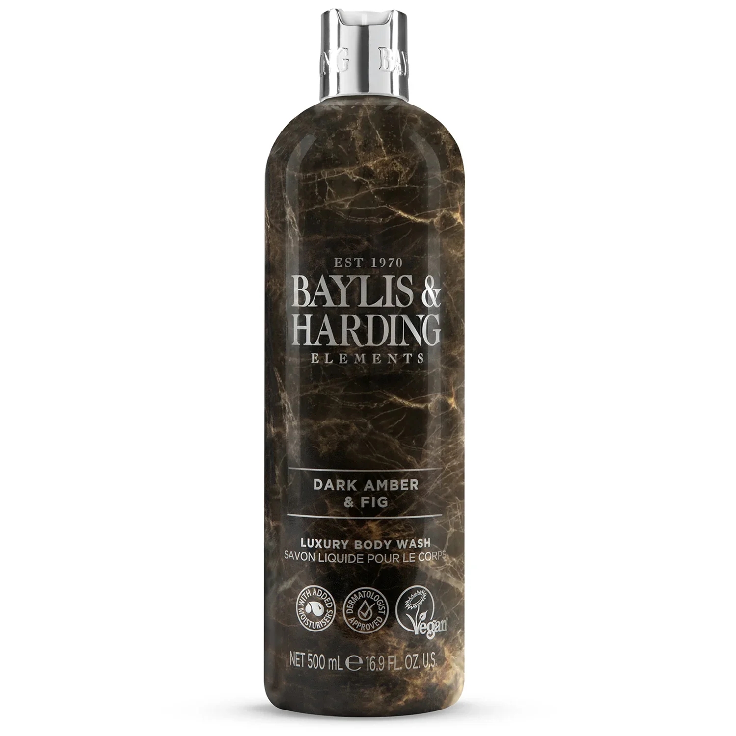 Baylis & Harding Elements Dark Amber & Fig Body Wash 500 ml