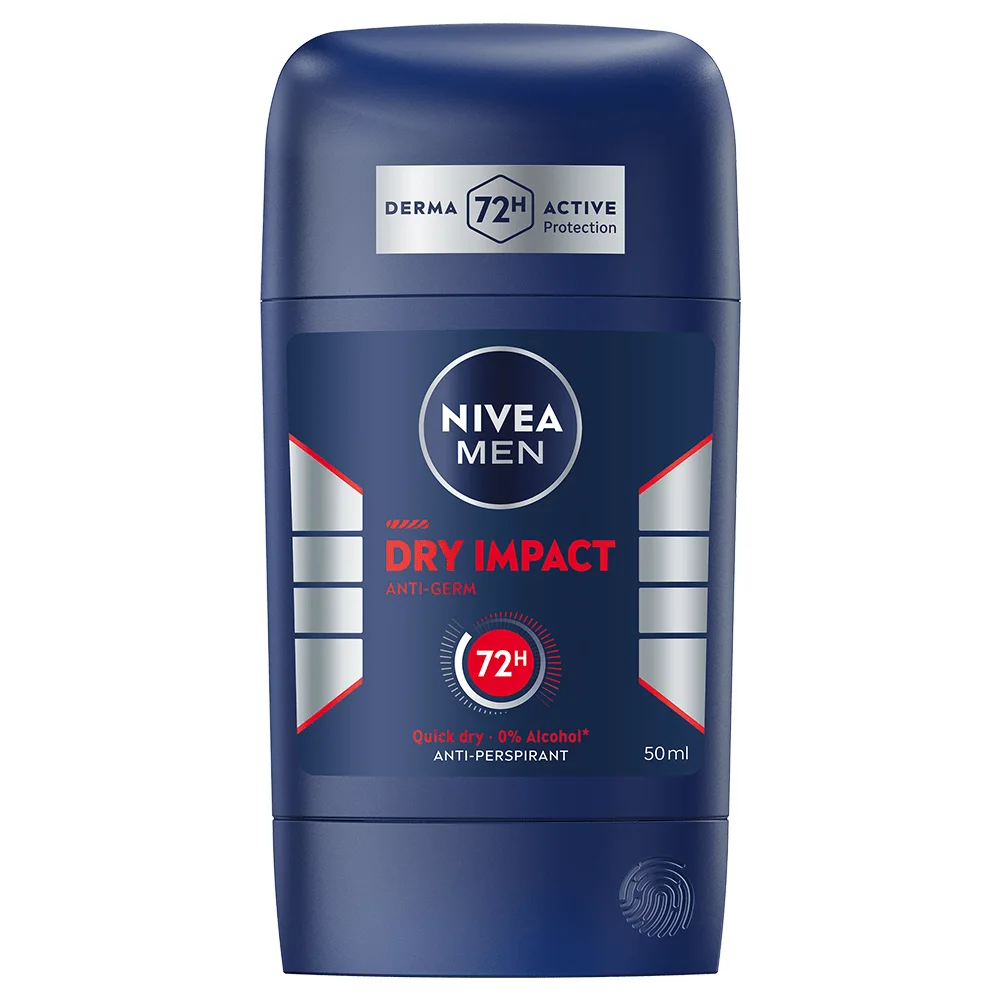 Nivea Men Deo Dry Impact Stick 50 ml - Deodorant & antiperspirant för män